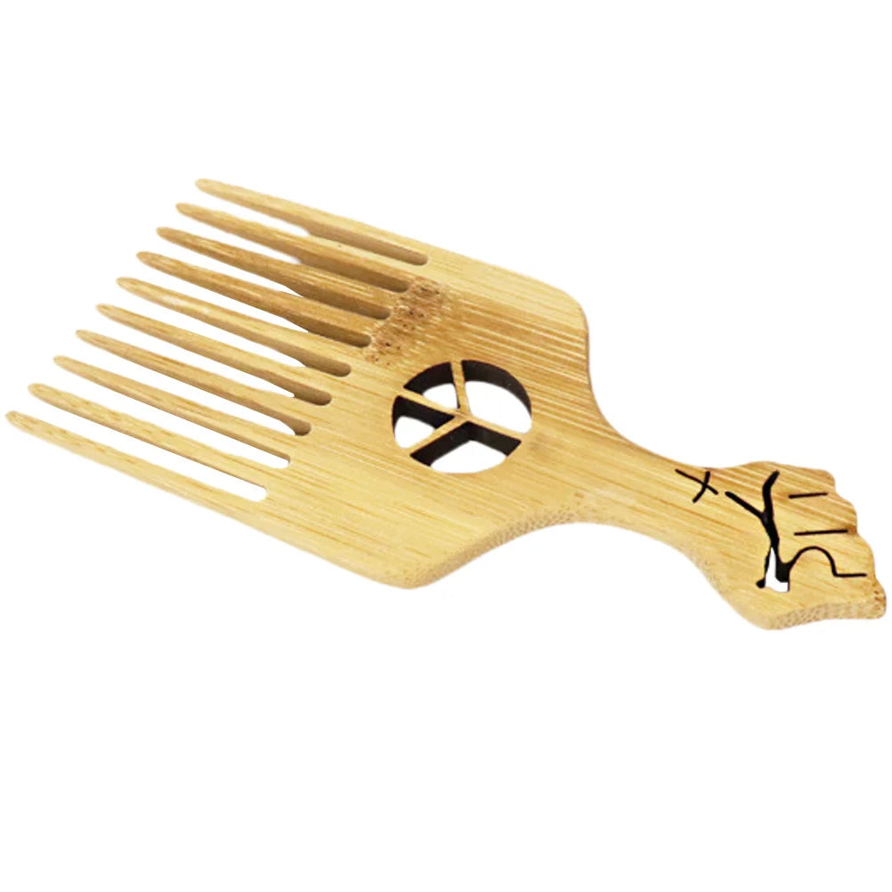 Hair Comb Braid Picks Brushes Combs for Men Straightener Thick Plastic Beard Black Dense