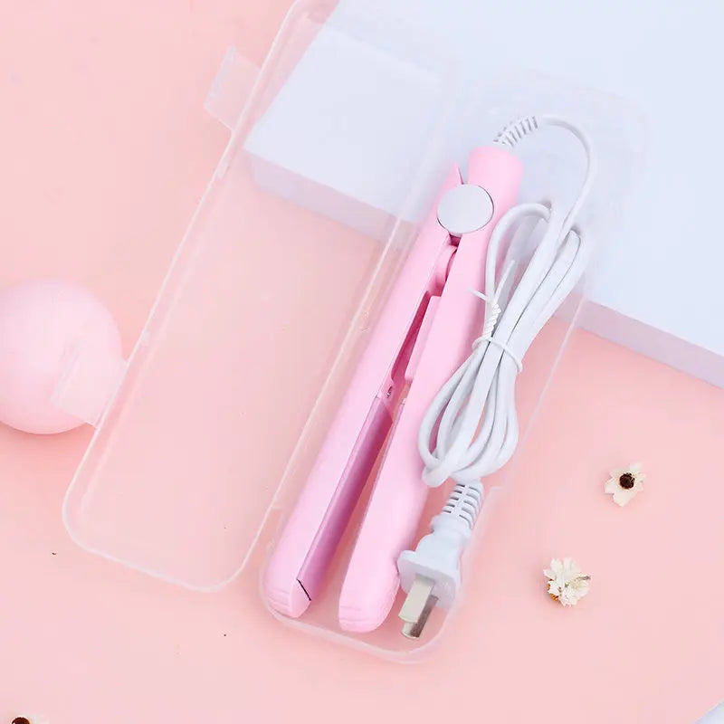 2-in-1 Hair Styler – Ceramic Straightener & Curling Comb