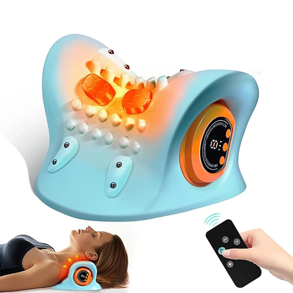EMS Wireless Neck Massager with Remote Control - main product image