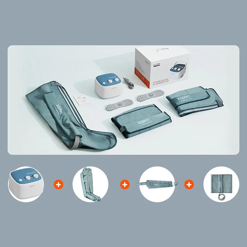Leg Massager with Heat & Compression – Muscle Recovery Device