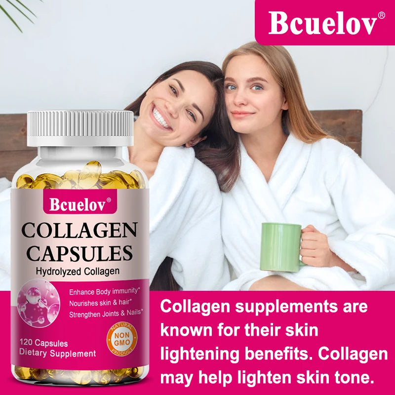 Collagen Capsules with Vitamin C & Biotin – Hair, Skin & Joint Support