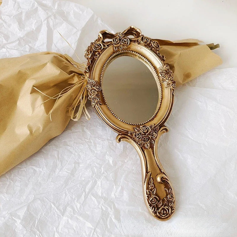 Vintage Handheld Vanity Mirror