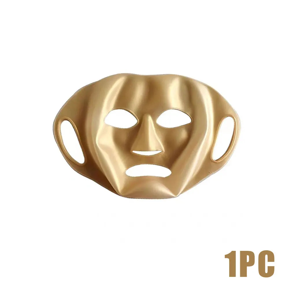 3D Silicone Face Mask – Reusable Firming Skincare Tool