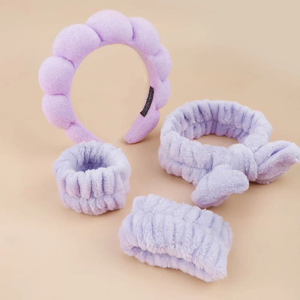 Spa Headband & Wristband Set