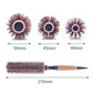 Round Boar Bristle Hair Brush – Curling & Blowout Styling Comb