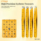 CMGF Precision Eyebrow Tweezers Set – Curler Tool