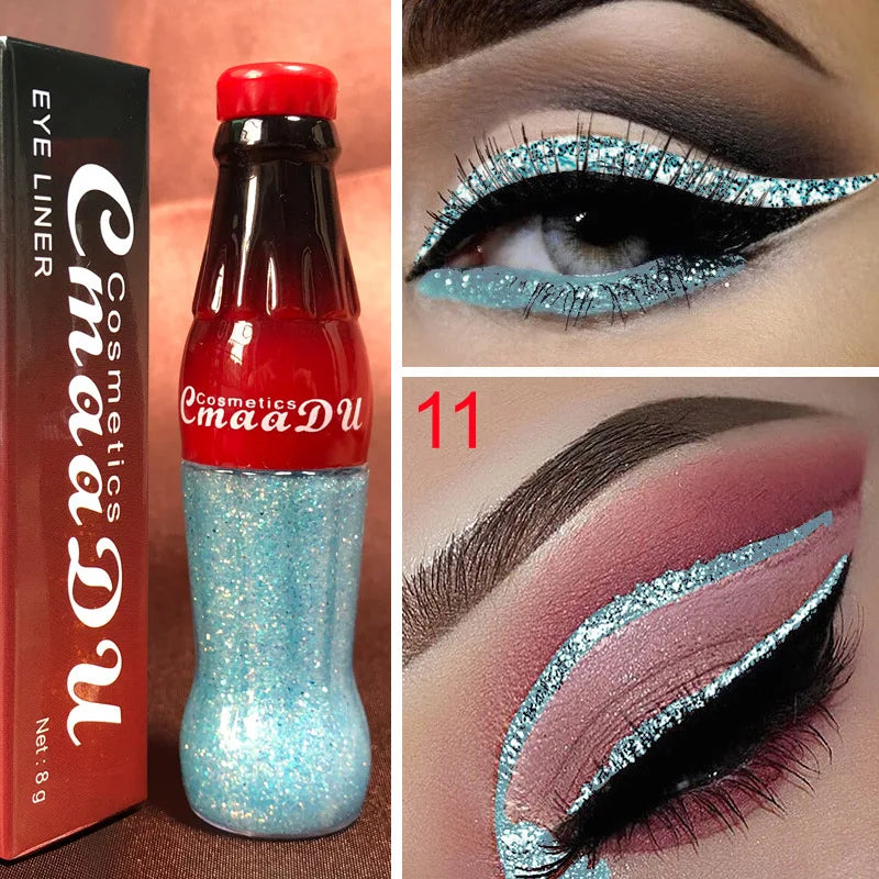 Glitter Liquid Eyeliner – Waterproof, Diamond Shiny Eye Pencil