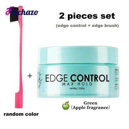 Edge Control Gel Kit – Baby Hair Styler with Brush