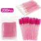 200PCS Disposable Lash & Lip Applicator Kit – Wands & Swabs