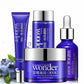 4PCS Blueberry Skincare Set – Serum, Cream, Toner & Eye Care