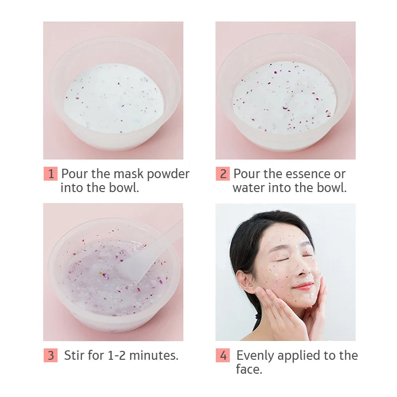 Rose Collagen Hydro Jelly Mask Powder — Facial Mask, Hydrating | Beautifully Within