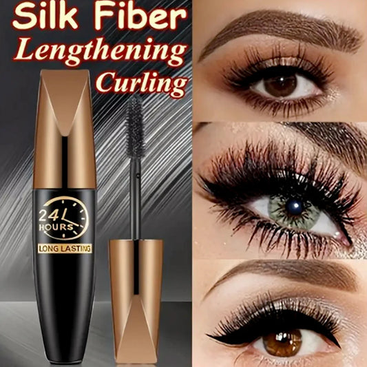 5D Black Mascara – Waterproof, Lengthening, Fiber Lash Extension