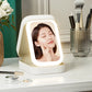 Makeup Storage Box with Lighted Mirror