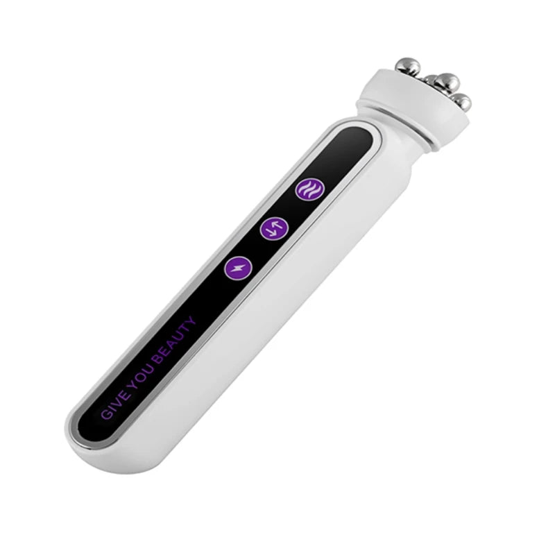EMS LED Facial Massager With Heating And Rotary Phototherapy Function