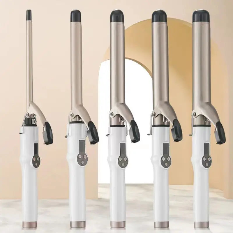 LCD Hair Curler Wand – Professional Curling Iron 9–38mm