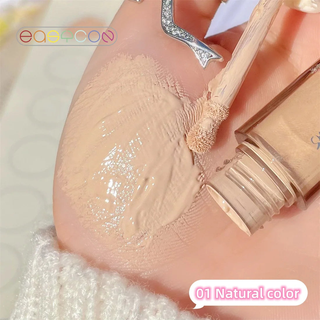 Liquid Concealer Foundation – Waterproof, Dark Circle Corrector