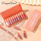 Dragon Ranee 10 Colors Lip Glaze Set – Moisturizing Gloss
