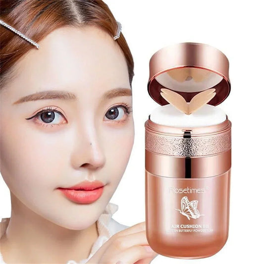 Butterfly Puff Air Cushion Foundation – Moisturizing CC Cream