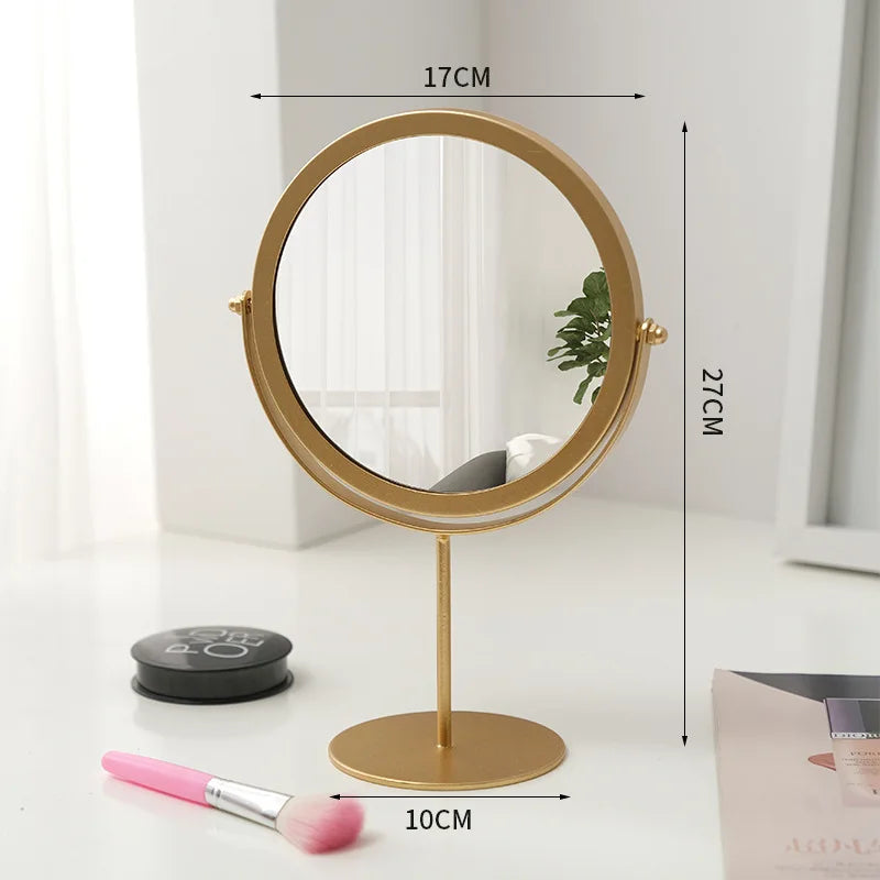 Oval Wall-Mount Vanity Mirror