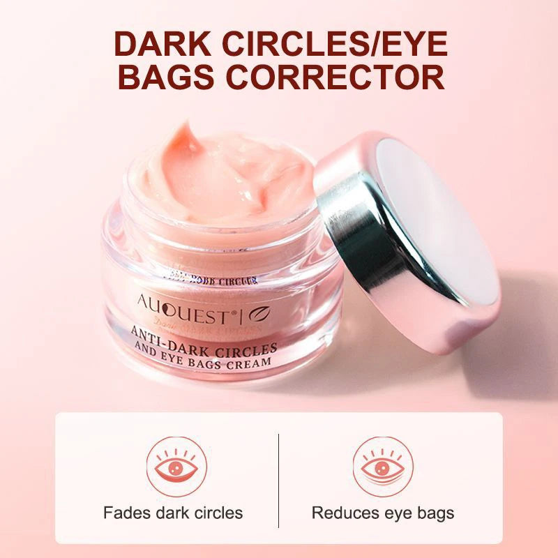 AUQUEST Eye Bags Dark Circles Eye Cream Under Eye Skin Care Caffeine Brightening Peptide Firming Eye Care Beauty Cream Products