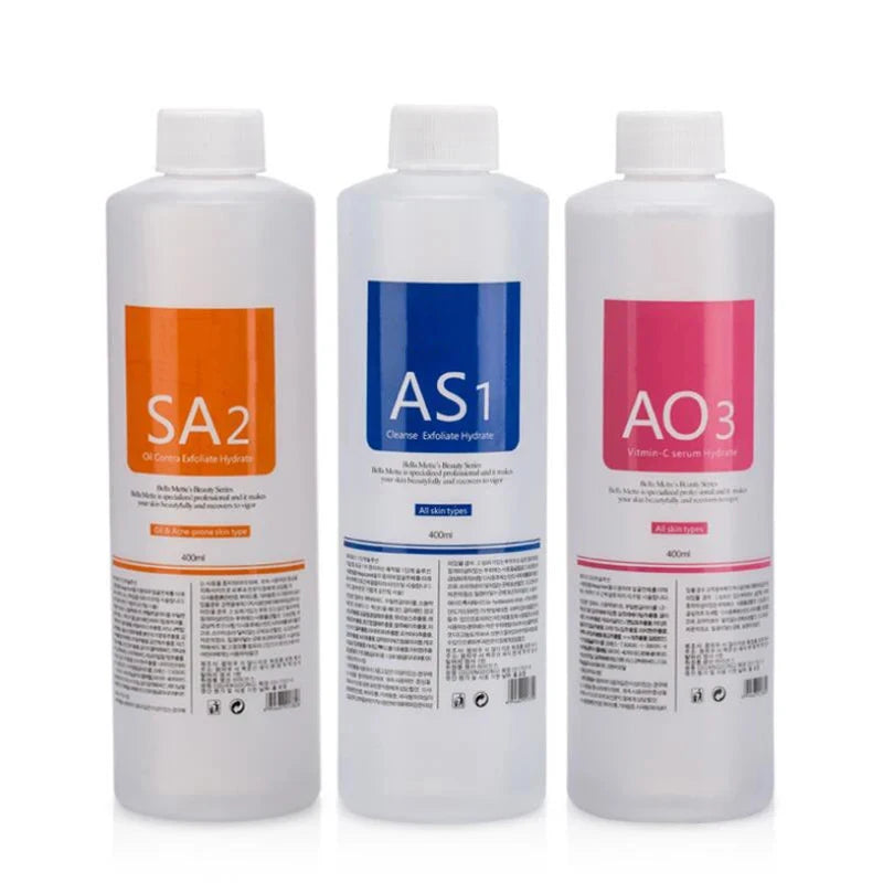 Aqua Peel Facial Serum Kit (3 x 400ml) — Machine Accessory, Refill | Beautifully Within