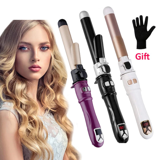 Automatic Rotating Curling Iron – 1.1/1.25 Inch Ceramic Wand