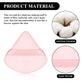 12 Pieces Powder Puff Triangle Face Makeup Cosmetic for Loose Powder Soft Body Washable Reusable Foundation Sponge Mineral Wet D