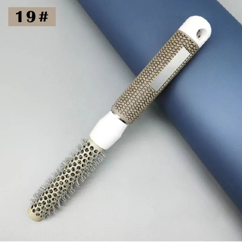 Round Hair Brush – Curling & Styling Salon Hair Comb