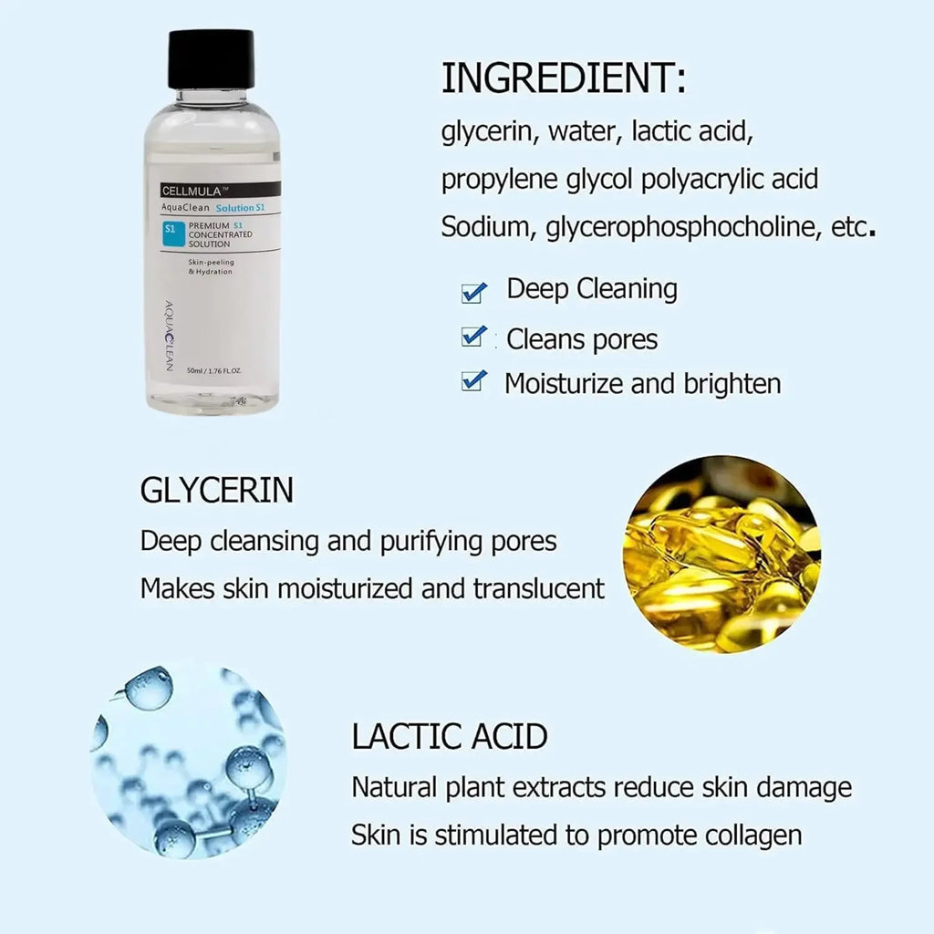 Aqua Peeling Concentrate Solution Set (S1-S3) — Machine Accessory, Facial Treatment | Beautifully Within