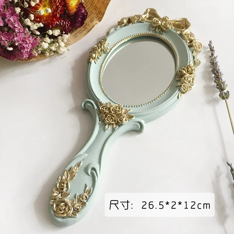 Vintage Handheld Vanity Mirror