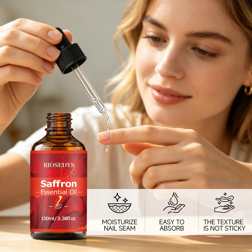 Saffron Essential Massage Oil