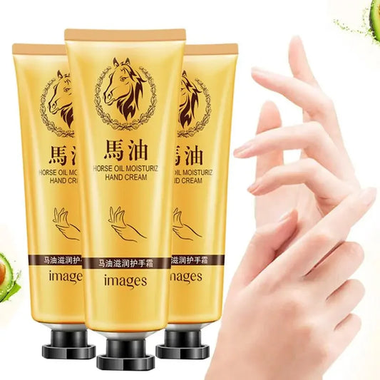 Horse Oil Hand Cream – Moisturizing & Repair for Dry Skin