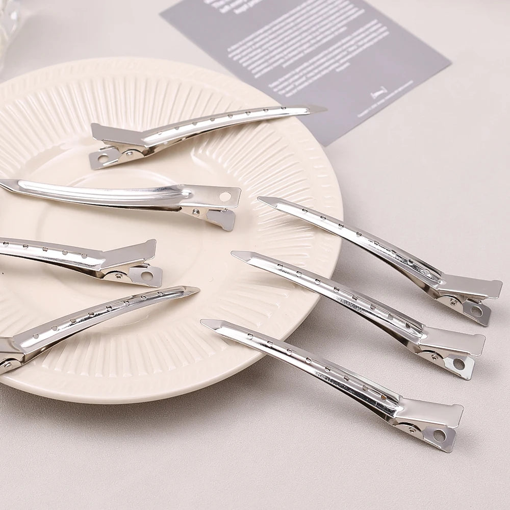 Stainless Steel Hair Clips – Salon Sectioning Pins