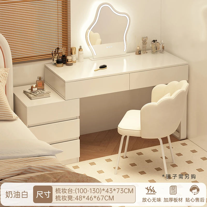 Nordic Vanity Table with Storage