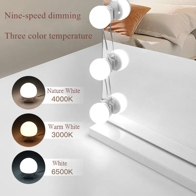 USB LED Vanity Mirror Light Kit
