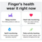 Smart Health Ring + Charging Case – Sleep, Fitness & Call Alerts