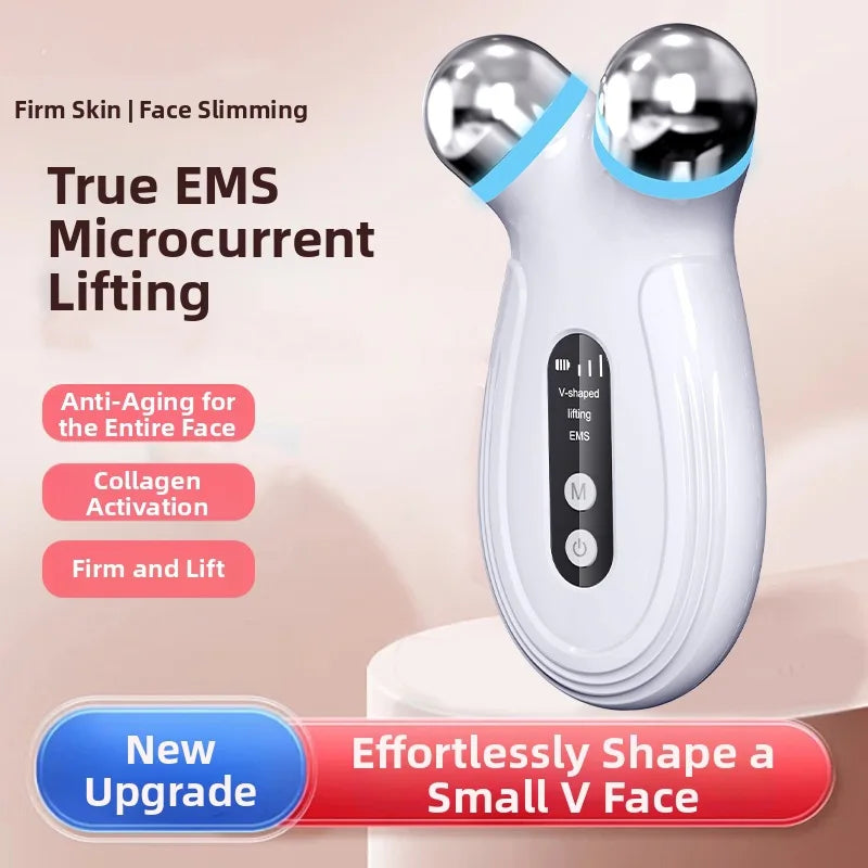 Microcurrent Facial Lift Massager Anti Aging Skin Tightener