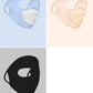 Ice Silk Sunscreen Mask Outdoor Sports Anti-UV Face Mask Cycling Breathable Anti-dust Face Cover Women Girls Hanging Ear Mask