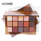15-Color Eyeshadow Palette – Matte & Smoky Earth Shades
