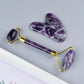 Amethyst Crystal Roller – Anti-Cellulite & Gua Sha Tool
