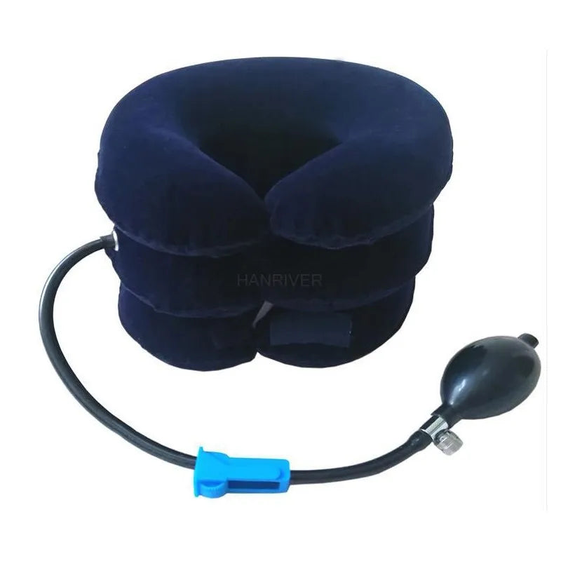 Inflatable Cervical Neck Brace – Stretch & Hot Compress Device