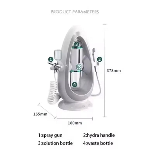3-in-1 Hydra Peel Dermabrasion System — Deep Cleanse & Revitalize
