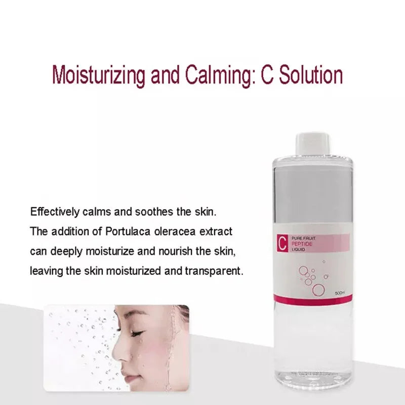 500ML Aqua Hydra Peeling Serum for Dermabrasion Machine Exfoliate and Moisturize