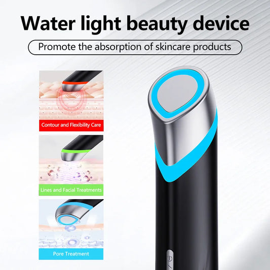 Facial EMS Infusion Beauty Device IPL Skin Rejuvenation Facial Massager Eye Rejuvenation Device