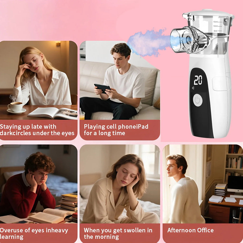 Mini Nano Facial Steamer With Auto Clean And Hydrating Skin Care