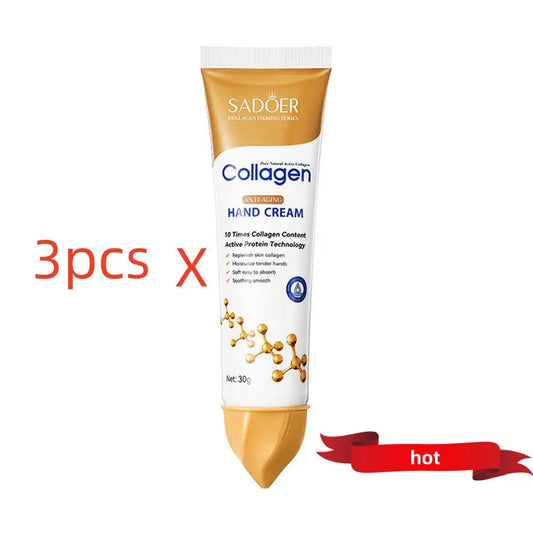 3PCS Collagen Hand Cream Set – Anti-Aging & Nourishing