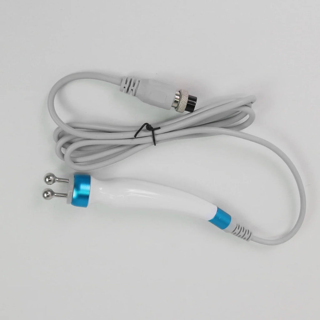 Ultrasonic Skin Scrubber Facial Pore Cleanser Probe With Jet Peel And EMS Modes