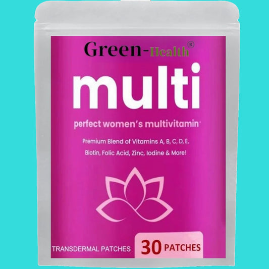Women’s Multivitamin Patches – Vitamins A–E, Biotin, Energy (30 Pcs)