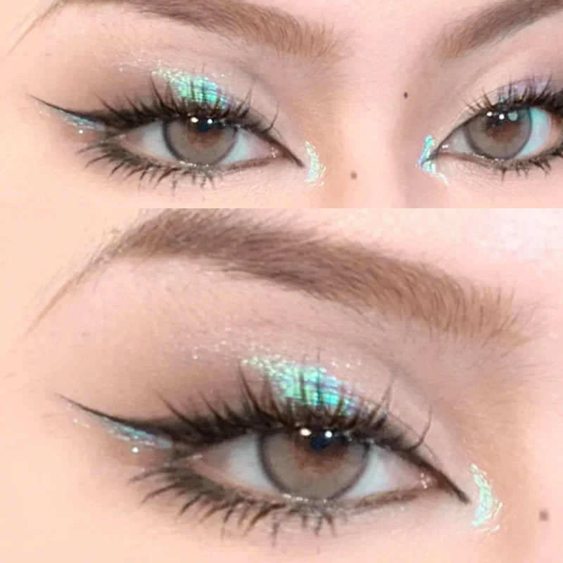 Peach Highlighter & Glitter Eyeshadow