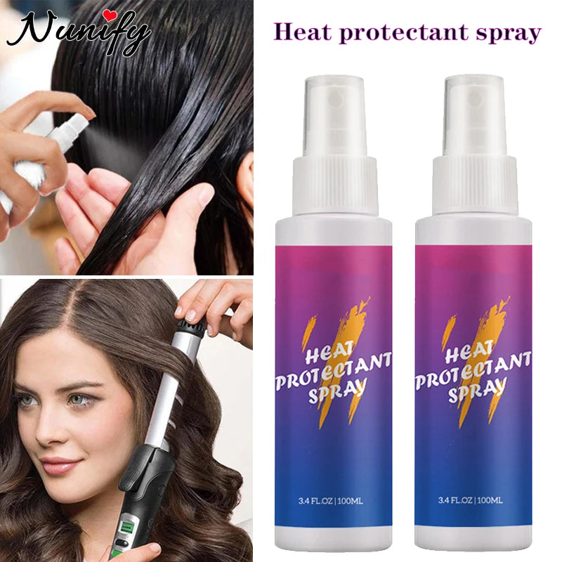 Heat Protectant Spray – Anti-Frizz Thermal Hair Shield